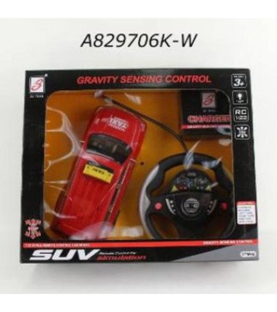 4 FUNT R/C CAR,2 COLOR,W/CHARGER,W.BX