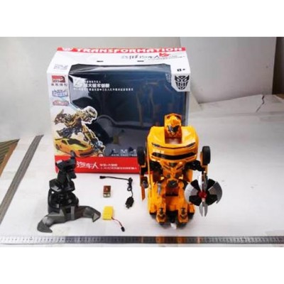 1:14 4 FUNT R/C CHEVROLET TRANSFORMER CAR, 2.4G, W/LIGHT & USB CHARGER, W.BX