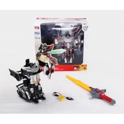 1:14 4 FUNT R/C TRANSFORMER CAR,2.4G,W/LIGHT&&SOUND&USB,WB