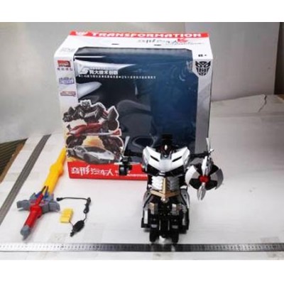 1:22 4 FUNT R/C TRANSFORMER CAR, 2.4G,W/LIGHT&SOOUND&CHARGER, W.BX