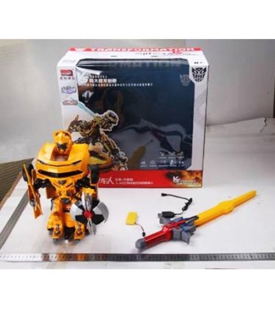 1:22 4 FUNT R/C TRANSFORMER CAR, 2.4G,W/LIGHT&SOOUND&CHARGER, W.BX