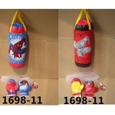SPIDERMAN BOXING SET 2ASST NET BAG