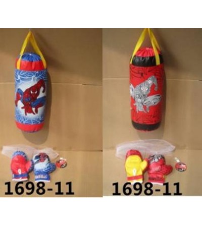 SPIDERMAN BOXING SET 2ASST NET BAG